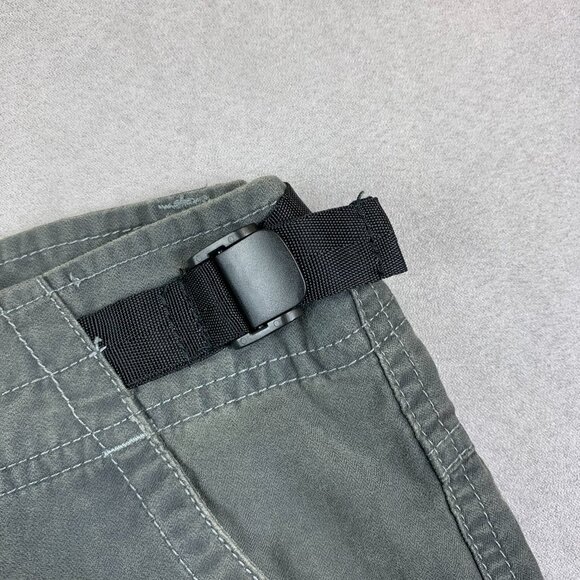 Kuhl Mens Shorts Large Gray Cargo Vintage Patina Dye Cotton Nylon Outdoor Hiking - Picture 3 of 15
